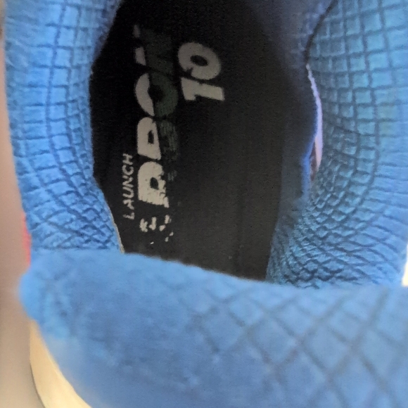 APL Techloom Takeoff Blue and Orange Athletic Shoes Men 8.5 / Woman 10 main image 5